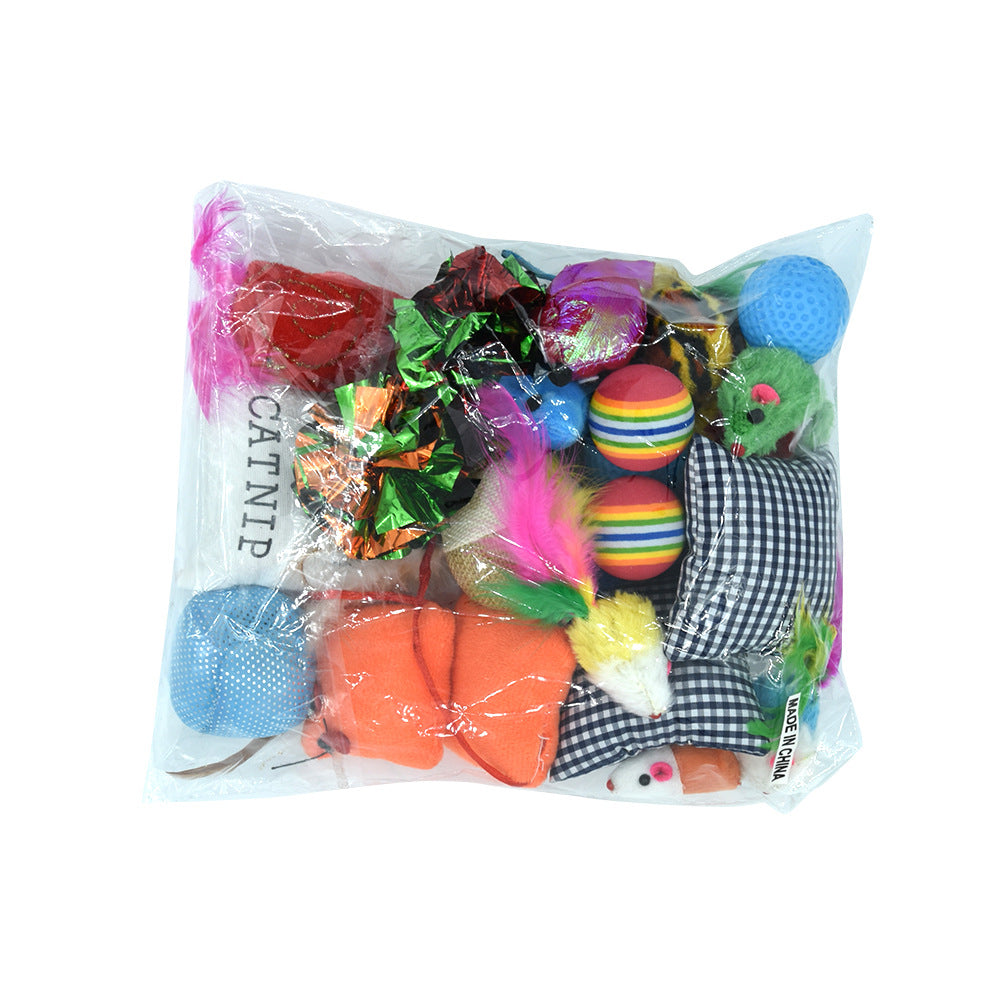 24-Piece Cat Anti-Anxiety Calming Toy Set
