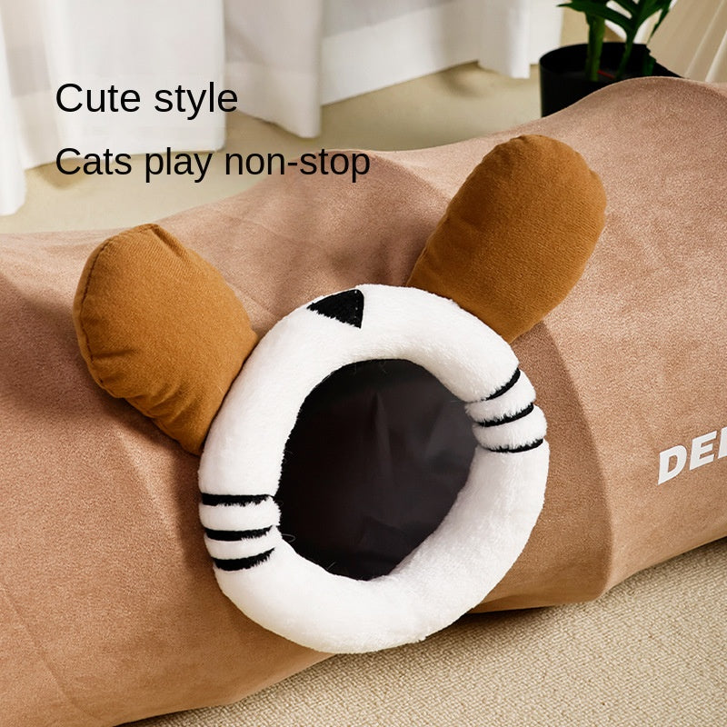 Elite Tunnel Adventure Hide-and-Seek Cat Playground