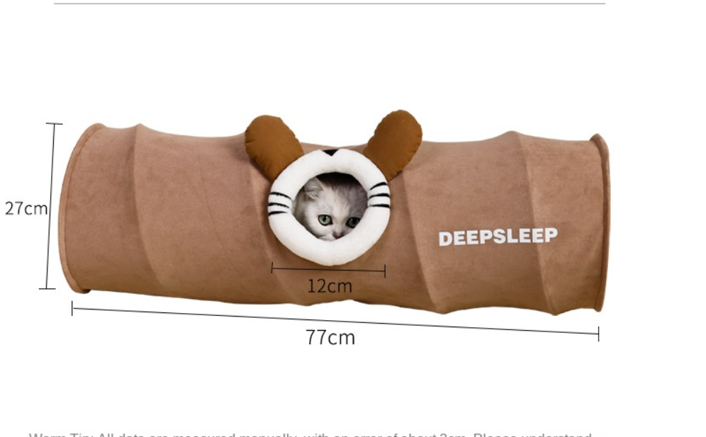 Elite Tunnel Adventure Hide-and-Seek Cat Playground