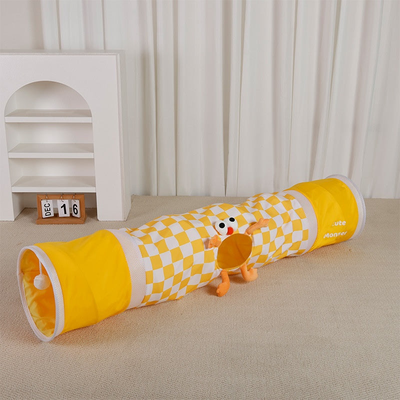 Elite Tunnel Adventure Hide-and-Seek Cat Playground